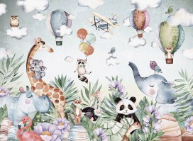  SAFARI KIDS | Carta da parati bimbi